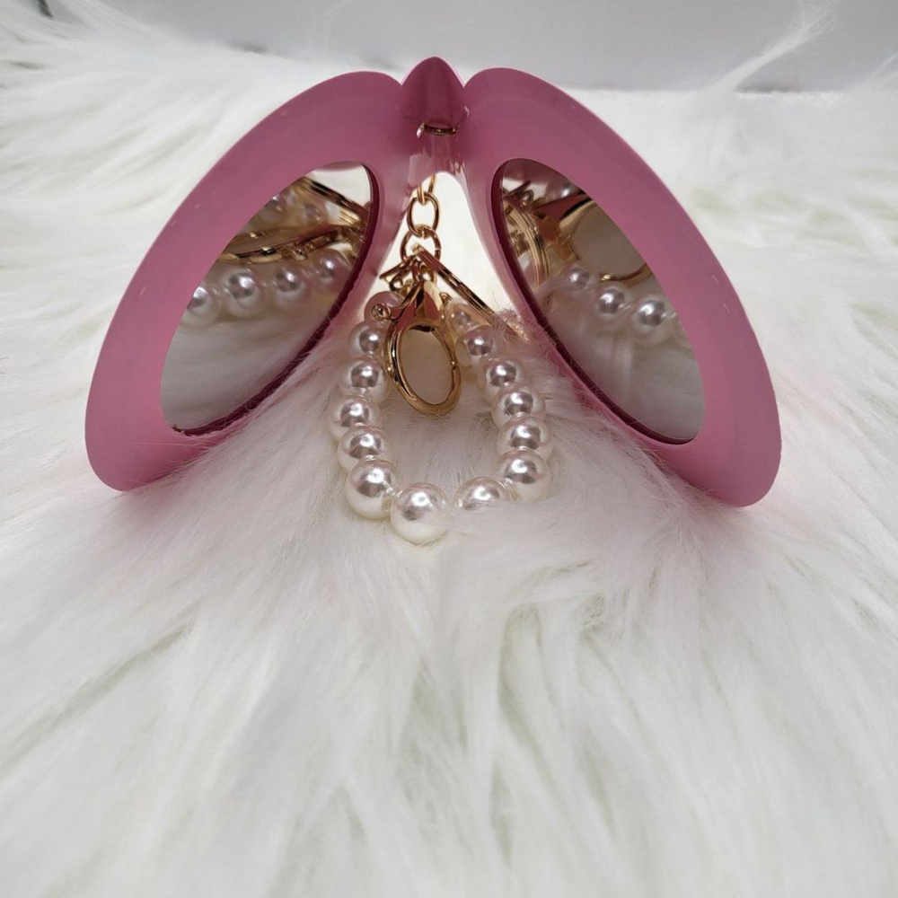 Designer Keychain Mirror Compact - Picture 6 of 9